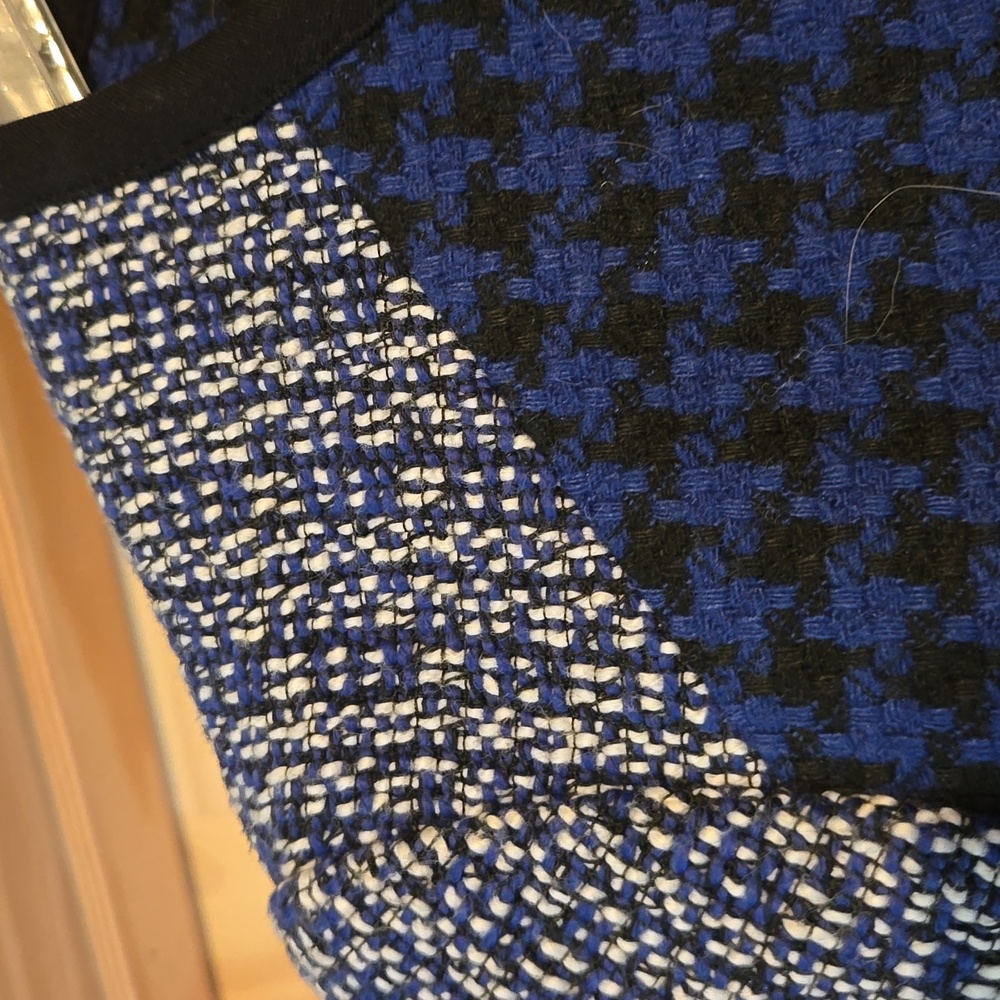 Mixed pattern wool blend jacket - Picture 3 of 8